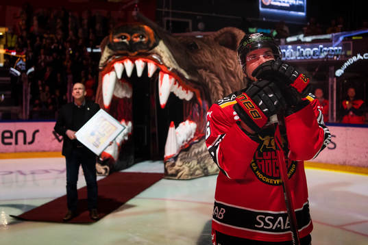 Luleås Niklas Olausson hyllas