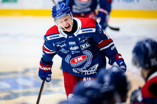 Oskarshamns Antti Suomela jublar