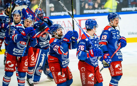 Oskarshamns Antti Suomela, David Quenneville, Emil