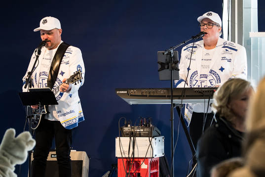 Bäcker och Mackan spelar Tegera Arena innan