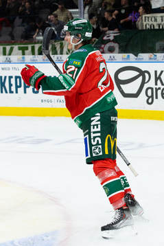 Frölundas Loui Eriksson jublar