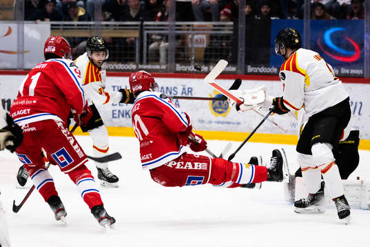 Timrås Robin Alvarez och Brynäs Niklas Friman