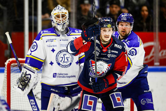 Linköpings Henrik Törnqvist och Leksands Jonas Ahnelöv
