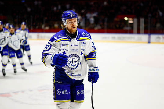 Leksands Anton Lindholm jublar