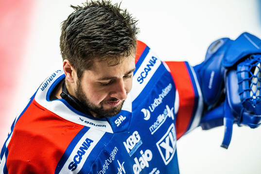 Oskarshamns målvakt Joe Cannata