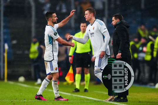 Carlos Moros Gracia of Djurgården is substituted off for Jesper Löfgren