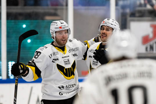 Västerås Lukas Zetterberg och Västerås Trevor Cheek