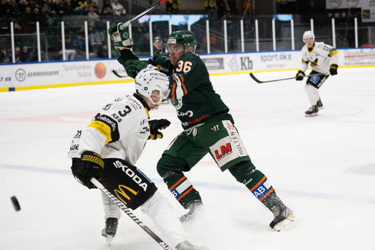 Kristianstads Filip Karlsson och Västerås Ludvig Östman