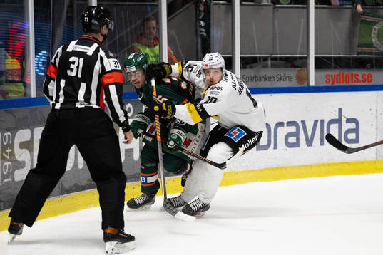 Kristianstads Filip Karlsson och Västerås Jimmie Jansson