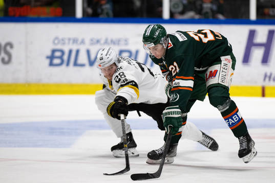 Kristianstads Daniel Ljungman och Västerås Lukas