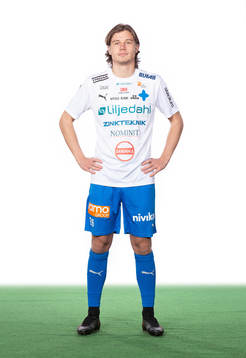 Värnamos Pontus Kindberg poserar för ett porträtt den 10 mars 2023 i Värnamo.
