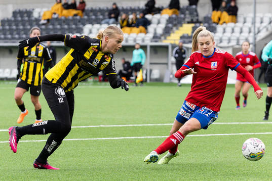 Häckens Stine Larsen och Vittsjös Charlotte Grant
