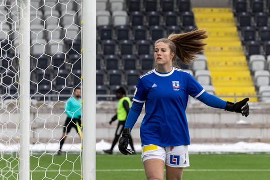 Vittsjös målvakt Elaine Burdett