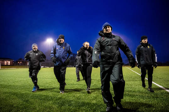 Atak Kukish, Lars Andersson, Tindra Nilsson, Xhavid Recaj och Fredrik Klitte