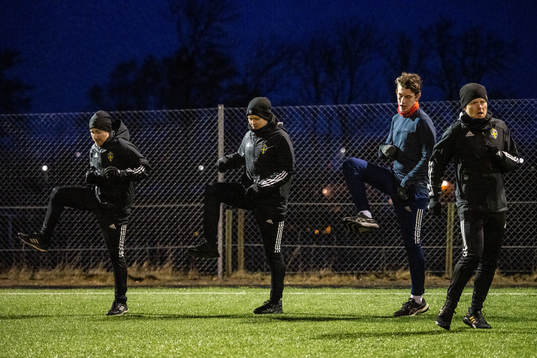 Andreas Söderkvist, Marcus Lundgren Klitte, Axel Vernersson och Fredrik Klitte 