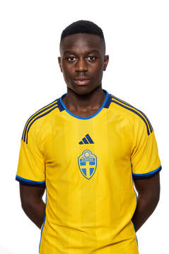 Genesis antwi  i P16-landslaget poserar för porträtt den 14 mars 2023 i Stockholm. 