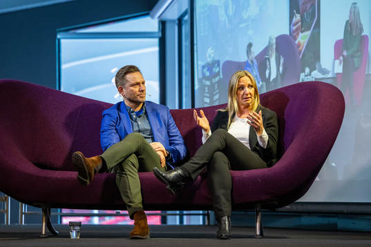 Steinar Nilsen and Hege Jørgensen