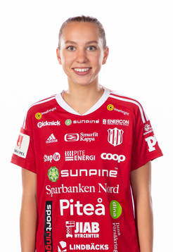 Piteås Sara Eriksson poserar för ett porträtt den 14 mars 2023 i Piteå.