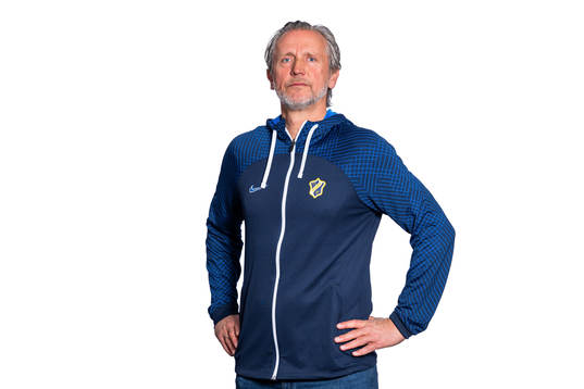 Petter Belsvik, head coach of Stabæk, poses for a portrait