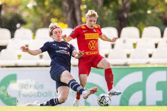Kristiandsunds Snorre Strand Nilsen och Landskronas Edvin
