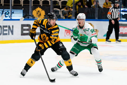 Skellefteå AIKs Joakim Lindström och Rögles William