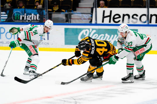 Skellefteå AIKs Andreas Wingerli och Rögles William