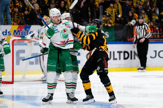 Rögles Tony Sund och Skellefteå AIKs Pär Lindholm