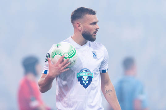 Jesper Karlström of Lech Poznan