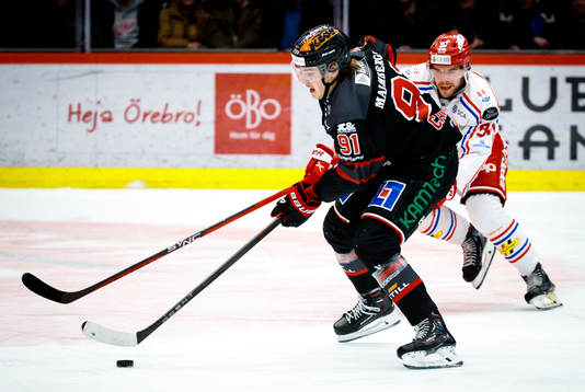 Örebros Leo Carlsson och Magnus Pääjärvi