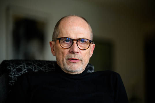Lars-Christer Olsson intervjuas den 17 mars 2023 i Lund. 