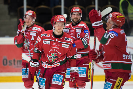 Modos Pontus Näsen, Filip Sveningsson, Marcus Vela och