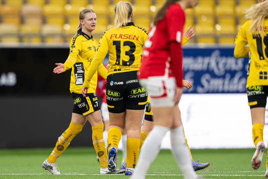 Elfsborgs Hanna Jiozon jublar