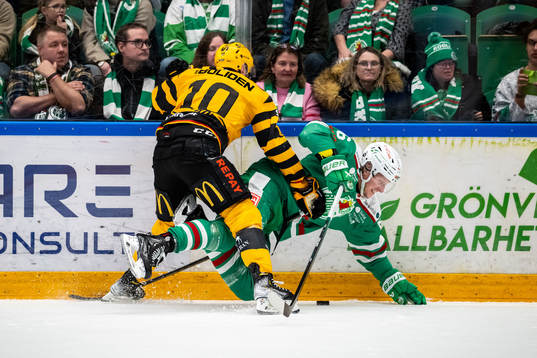Skellefteås Joakim Lindström och Rögles Tony Sund