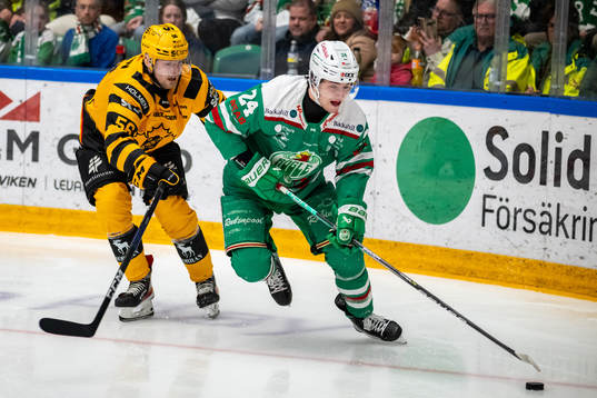 Skellefteås Anton Olsson och Rögles Marco Kasper