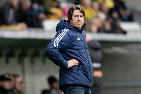 Djurgårdens tränare Thomas Lagerlöf