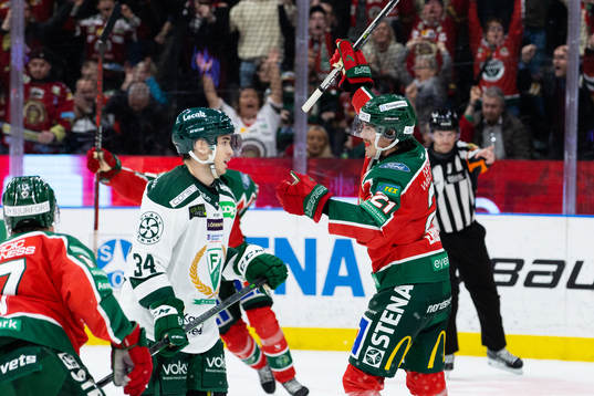 Frölundas Loui Eriksson jublar