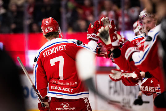 Timrås Jakob Stenqvist jublar