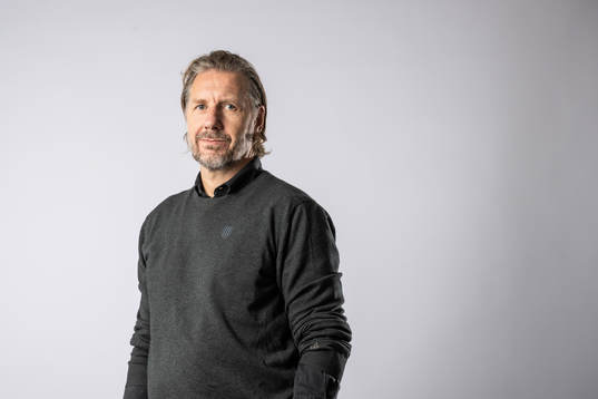Jesper Jansson, sportchef Hammarby,  poserar för ett porträtt