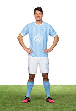 Malmös Stefano Vecchia poserar för ett porträtt den 20 mars 2023 i Malmö.