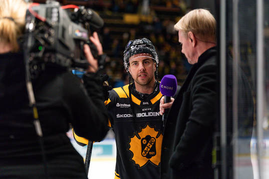 Skellefteå AIKs Joakim Lindström och Cmores Niklas