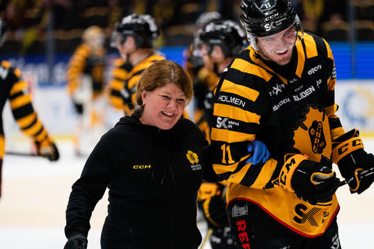 Skellefteås lagläkare Karin Granberg och Max Lindholm