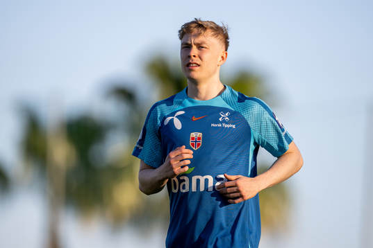 Ola Brynhildsen of the Norwegian national football team