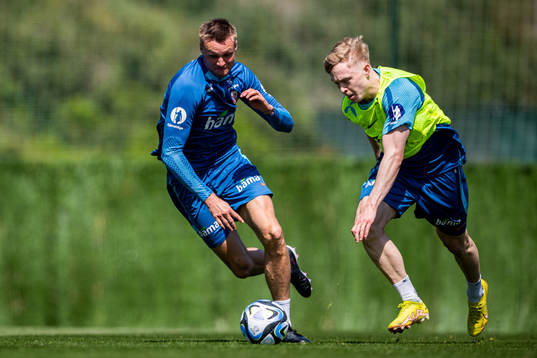Stian Gregersen and Ola Brynhildsen of the Norwegian