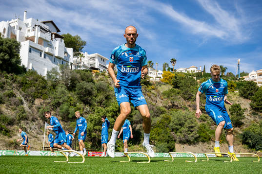 Fredrik Aursnes and Ola Brynhildsen of the Norwegian