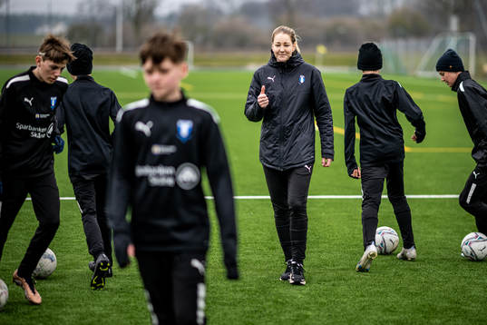 Mia Carlsson, instruktör i MFF-akademi
