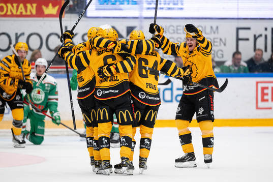 Skellefteås spelare jublar