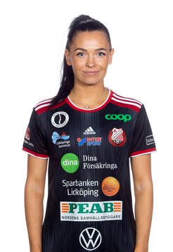 Lidköpings Frida Lähteenmäki poserar för ett porträtt den 23 mars 2023 i Lidköping.