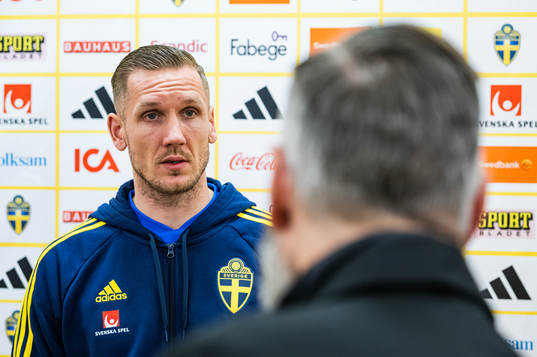 Goalkeeper Robin Olsen of the Swedish national football team,