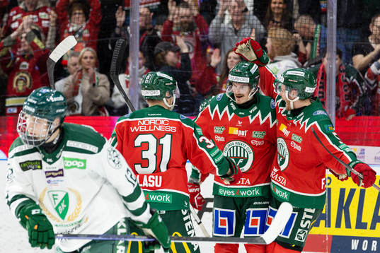 Frölundas Loui Eriksson jublar