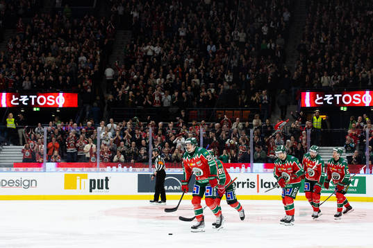 Frölundas Loui Eriksson jublar